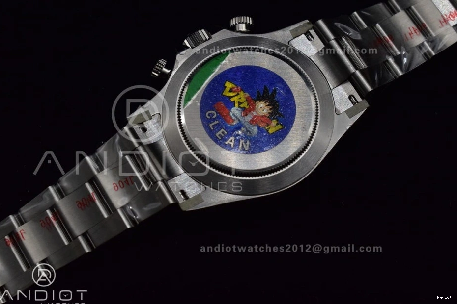 Case And TechFriendly Daytona Clean SS Bracelet 904L 728 116500 Black V3 Dial 0812